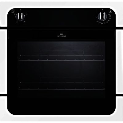 New World NW601F Single Electric Fan Oven in White